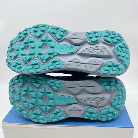 Hoka One One Challenger 7 GTX Running Shoe Bellwether Blue Stone Womens US 8 - Picture 10 of 13